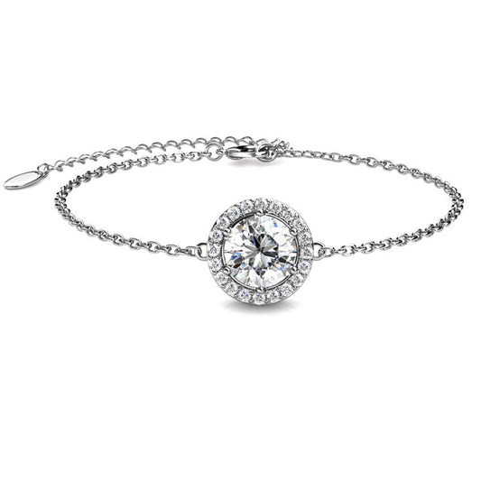 Kreis Crystal Bracelet DB0093 by Veecans Jewellery with crystals from Swarovski