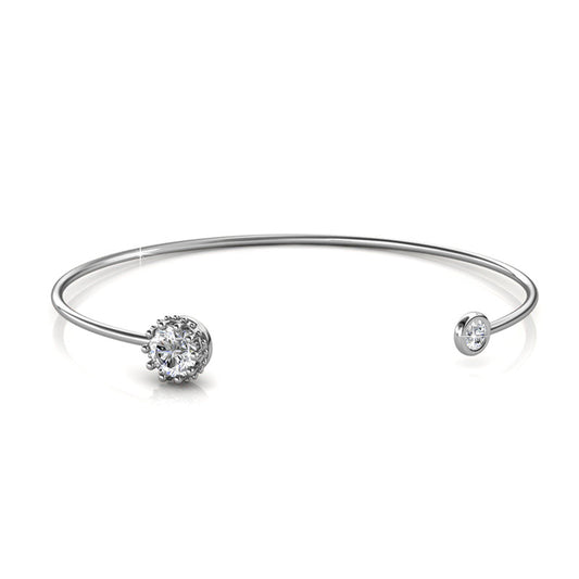 Crown Crystal Bracelet DB0163 by Veecans Jewellery with crystals from Swarovski