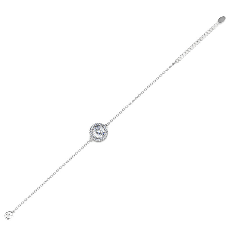 Kreis Crystal Bracelet DB0093 by Veecans Jewellery with crystals from Swarovski